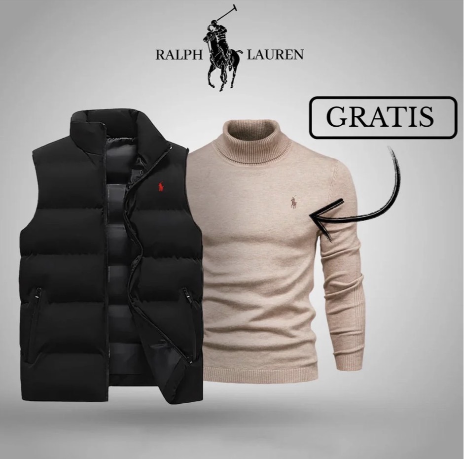 Ꮢalph Lauren™ Västen + Gratis Tröja (UTFÖRSÄLJNING)
