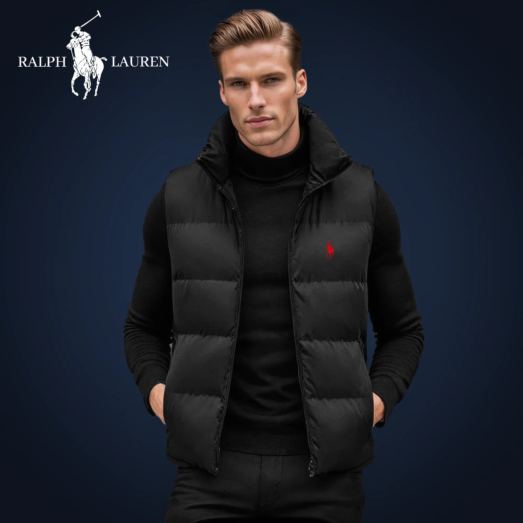 Ꮢalph Lauren™ Västen + Gratis Tröja (UTFÖRSÄLJNING)