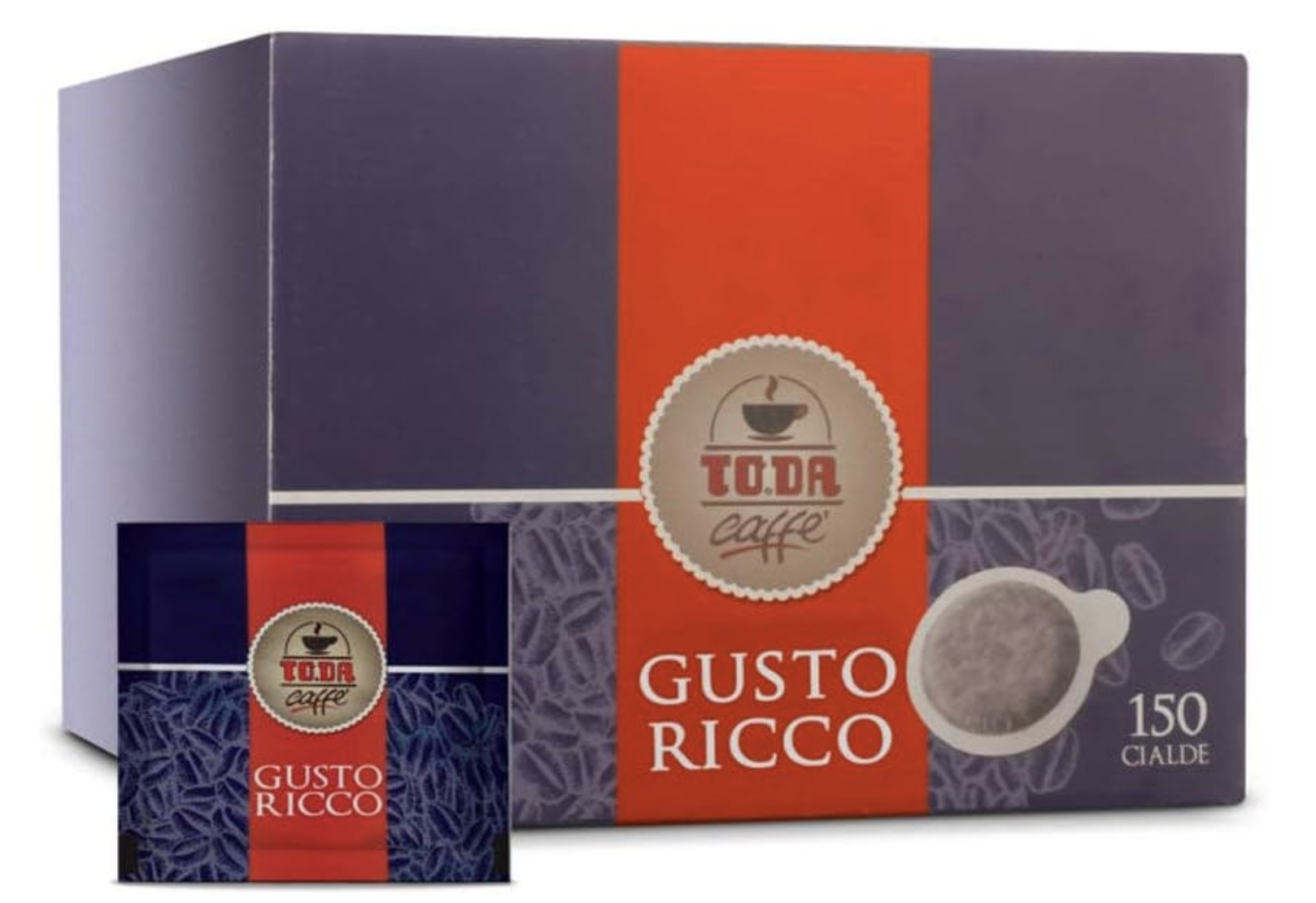 Caffè To.da | Gusto Ricco | 150 Cialde + 50 Omaggio